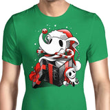 Christmas Ghost Dog - Men's Apparel