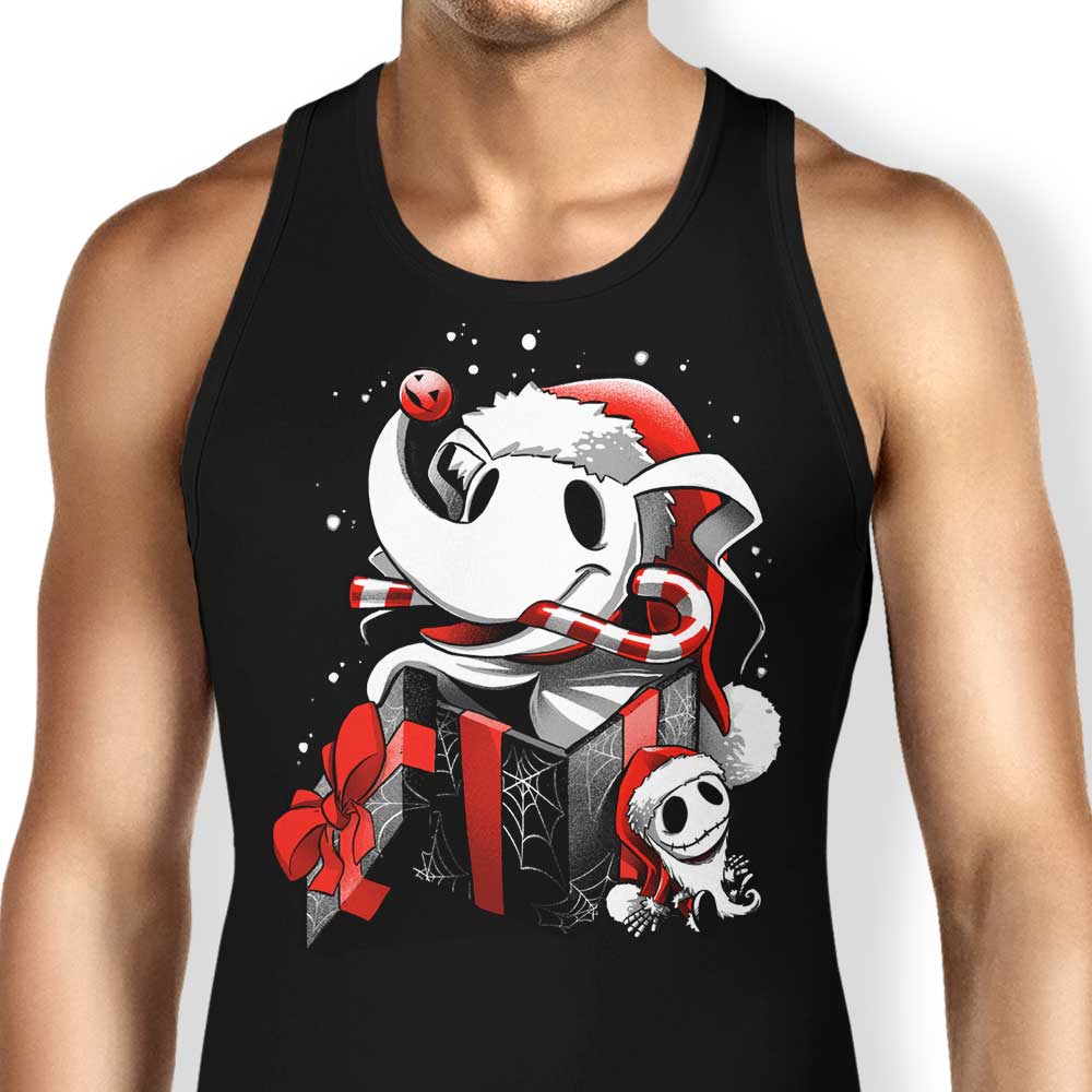Christmas Ghost Dog - Tank Top
