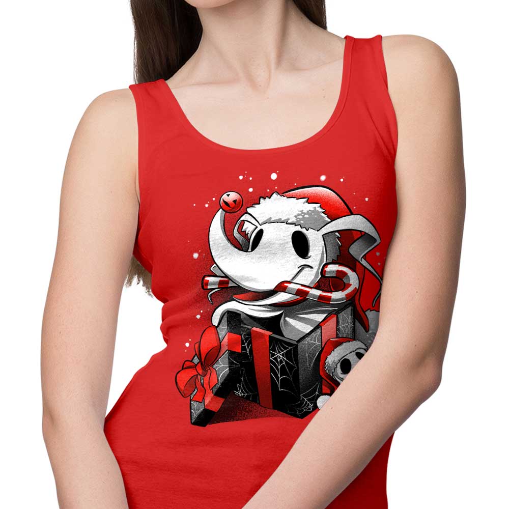 Christmas Ghost Dog - Tank Top