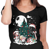 Christmas in the Stars - Women's V-Neck