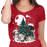 Christmas in the Stars - Women's V-Neck
