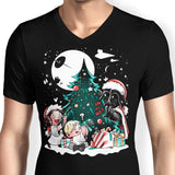 Christmas in the Stars - Men's V-Neck