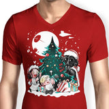 Christmas in the Stars - Men's V-Neck