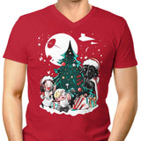 Christmas in the Stars - Men's V-Neck