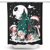 Christmas in the Stars - Shower Curtain