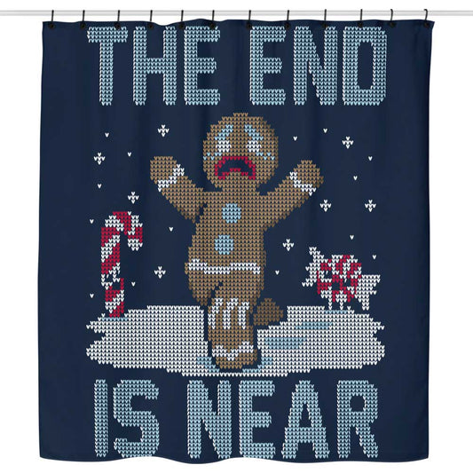 Christmas is Near - Shower Curtain