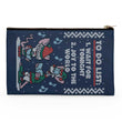 Christmas List Sweater - Accessory Pouch