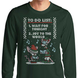Christmas List Sweater - Long Sleeve T-Shirt