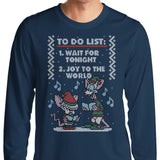 Christmas List Sweater - Long Sleeve T-Shirt