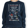 Christmas List Sweater - Sweatshirt
