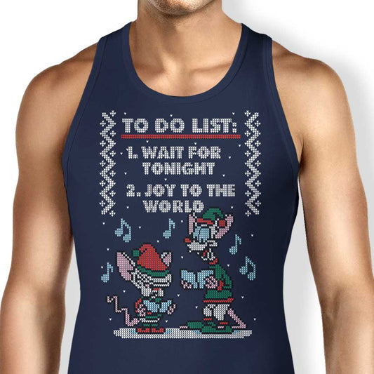 Christmas List Sweater - Tank Top