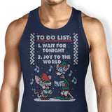Christmas List Sweater - Tank Top