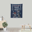 Christmas List Sweater - Wall Tapestry