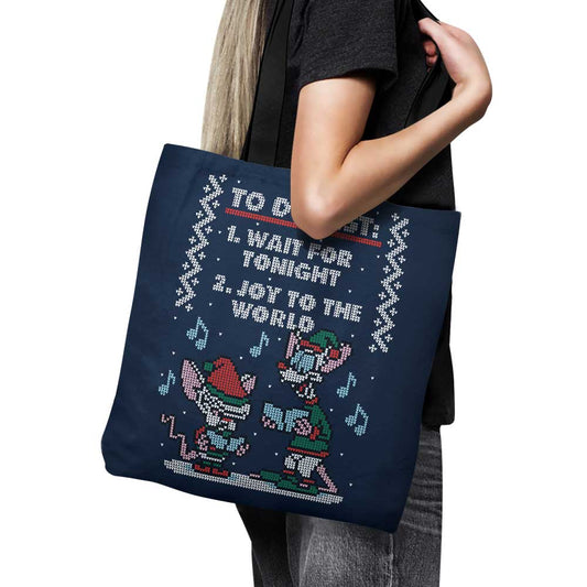 Christmas List Sweater - Tote Bag
