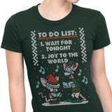 Christmas List Sweater - Women's Apparel