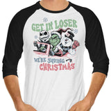 Christmas Losers - 3/4 Sleeve Raglan T-Shirt