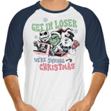 Christmas Losers - 3/4 Sleeve Raglan T-Shirt