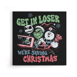 Christmas Losers - Canvas Print
