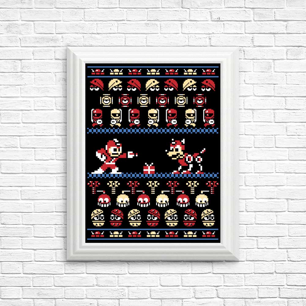 Christmas Man - Posters & Prints