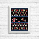 Christmas Man - Posters & Prints