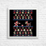 Christmas Man - Posters & Prints