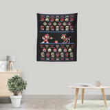 Christmas Man - Wall Tapestry