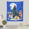 Christmas Ohana - Wall Tapestry