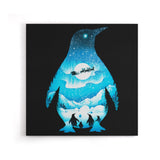 Christmas Penguin - Canvas Print