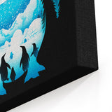 Christmas Penguin - Canvas Print