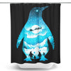 Christmas Penguin - Shower Curtain