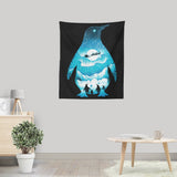Christmas Penguin - Wall Tapestry