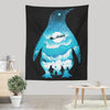 Christmas Penguin - Wall Tapestry