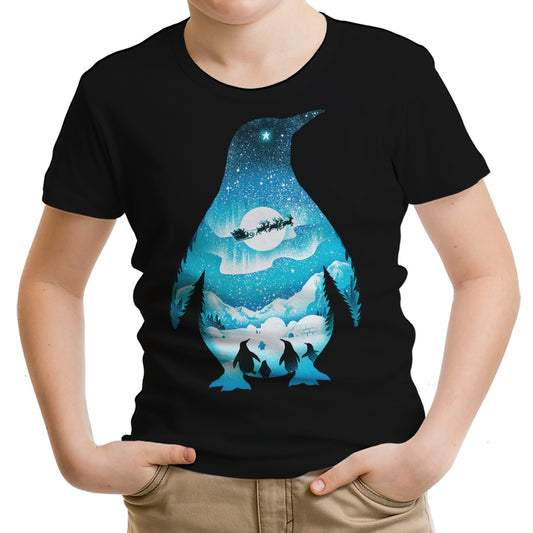Christmas Penguin - Youth Apparel