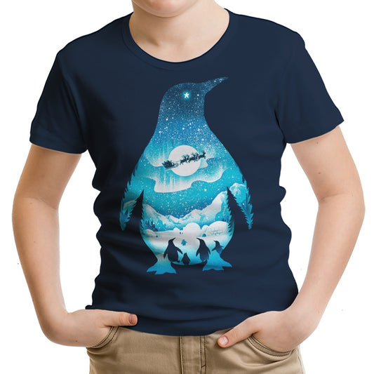 Christmas Penguin - Youth Apparel
