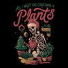 Christmas Plants - Wall Tapestry