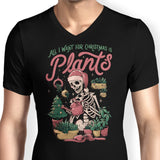 Christmas Plants - Men's V-Neck