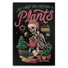 Christmas Plants - Metal Print