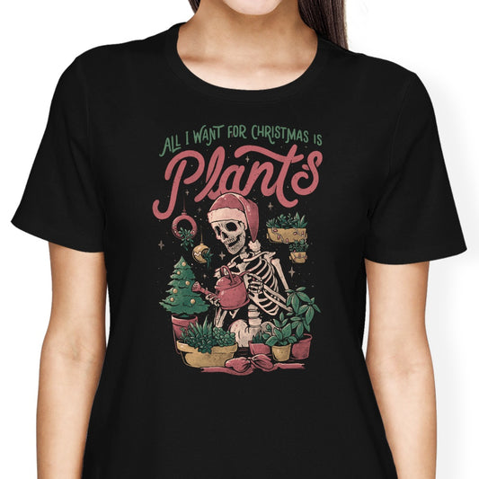 Christmas Plants - Women's Apparel