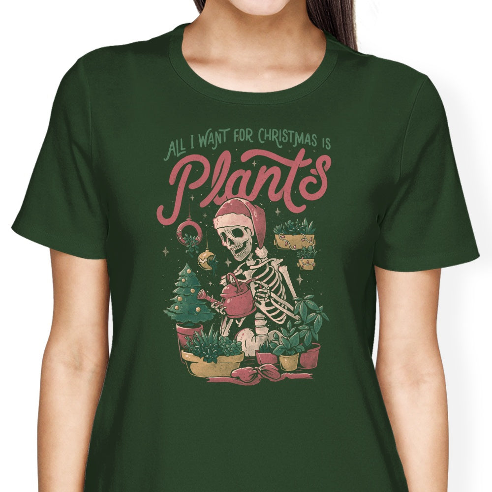 Christmas Plants - Women's Apparel