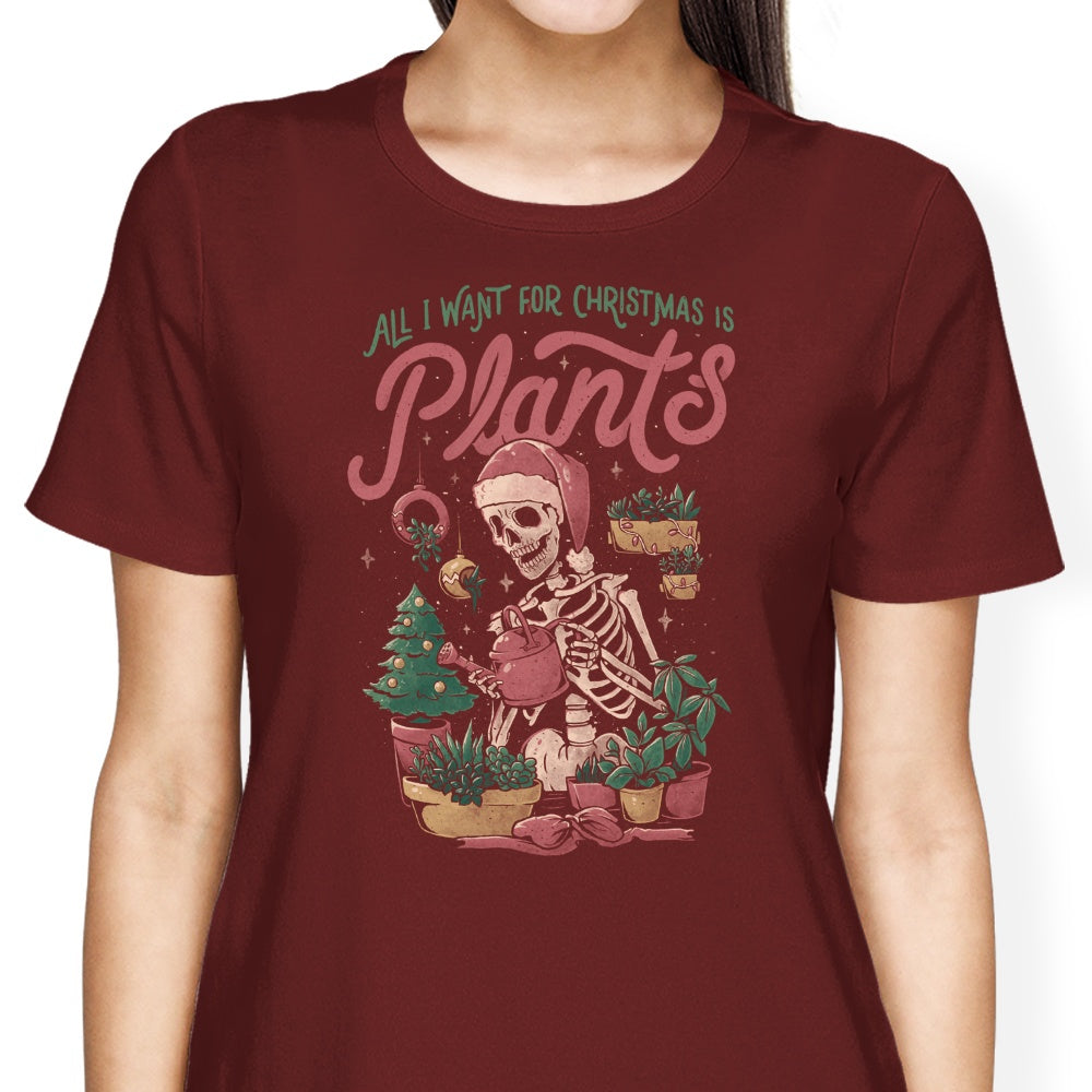 Christmas Plants - Women's Apparel