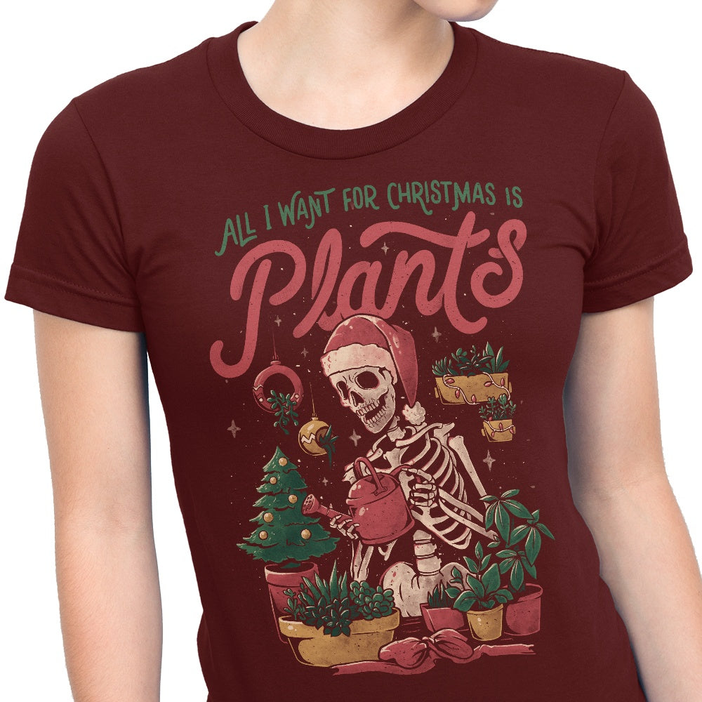 Christmas Plants - Women's Apparel