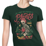 Christmas Plants - Women's Apparel