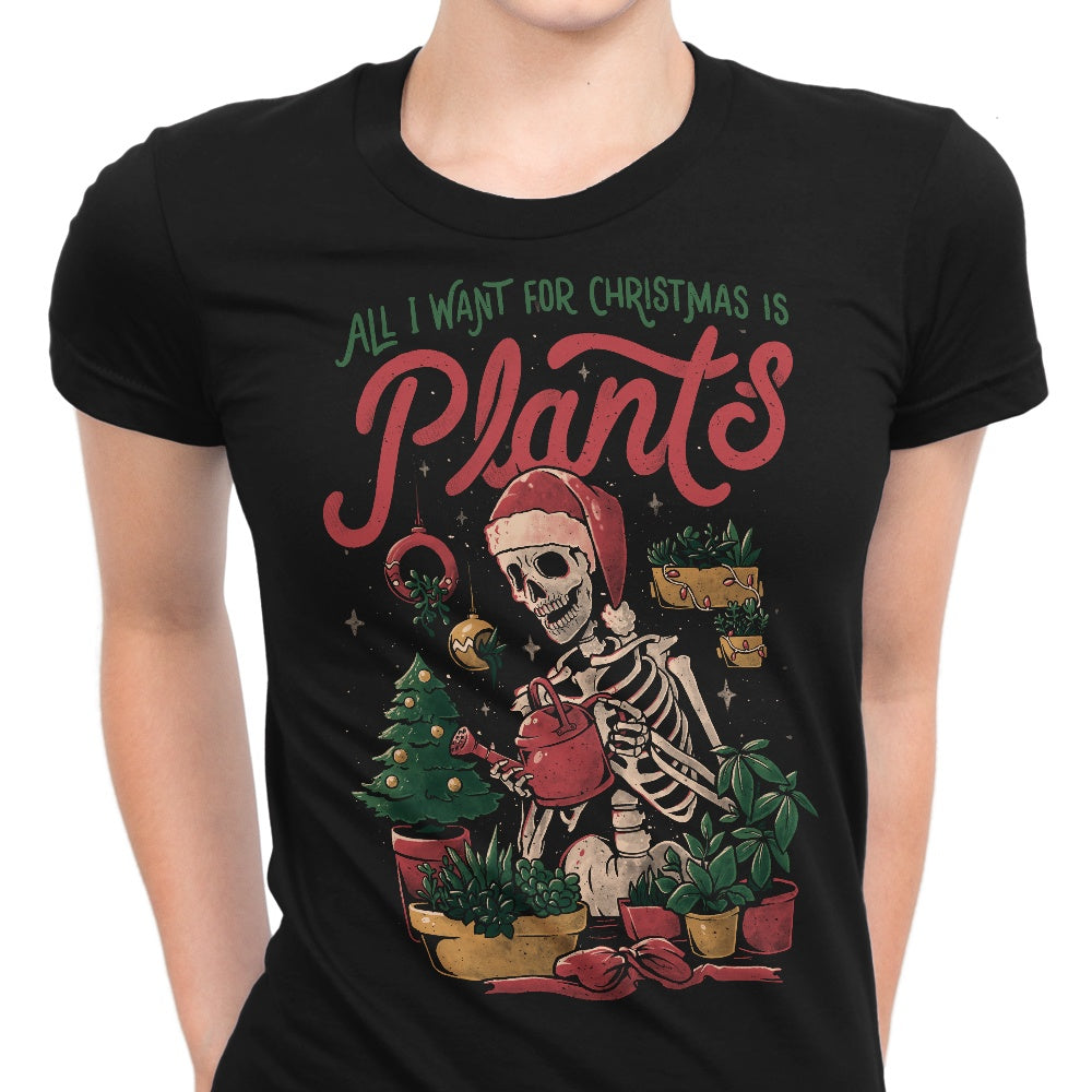 Christmas Plants - Women's Apparel