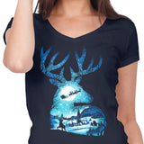 Christmas Reindeer - Women's V-Neck