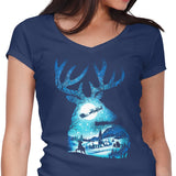 Christmas Reindeer - Women's V-Neck