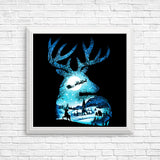 Christmas Reindeer - Posters & Prints