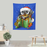 Christmas Robot - Wall Tapestry