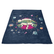 Christmas Tree Meditation - Fleece Blanket