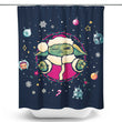 Christmas Tree Meditation - Shower Curtain