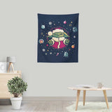 Christmas Tree Meditation - Wall Tapestry